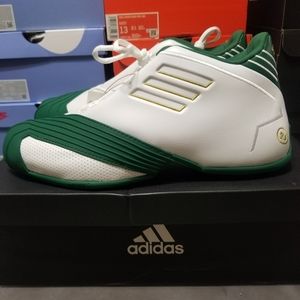 Adidas T-Mac 1 LeBron James White Green Gold Irish FW3663 Men's Celtics